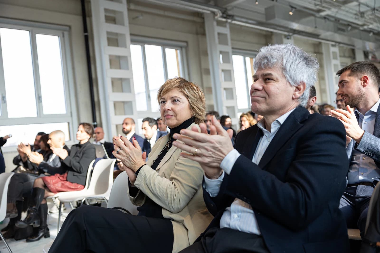 Pubblico presente all’evento finale dell’Alleanza Italiana per l’Economia Circolare