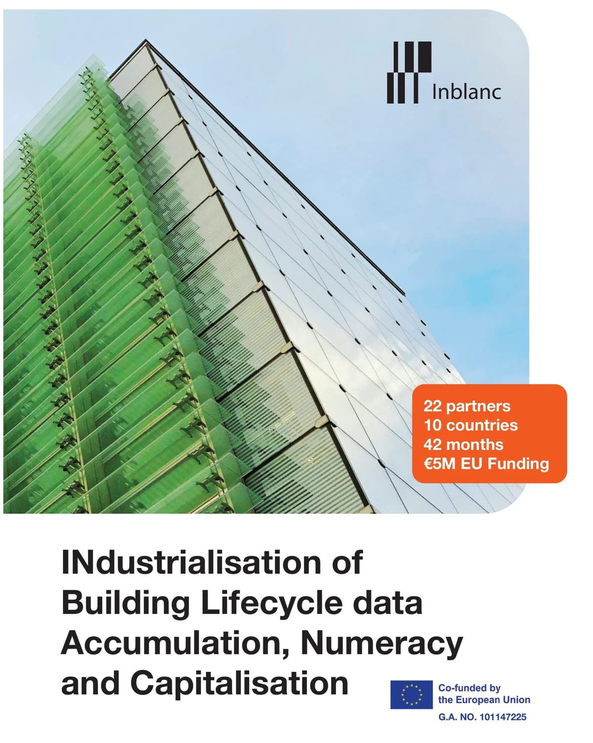 INBLANC, industrializzazione dei dati lungo il ciclo di vita degli edifici